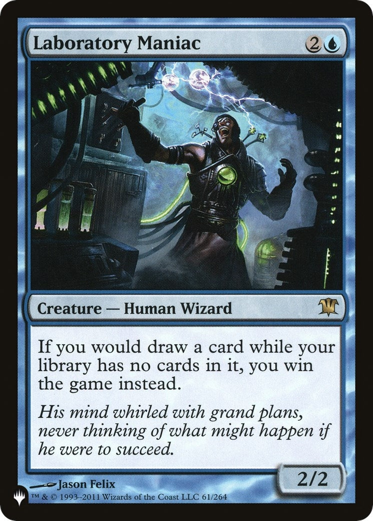 Image for Laboratory Maniac (ISD) (61/264) (LIST) - Magic: The Gathering