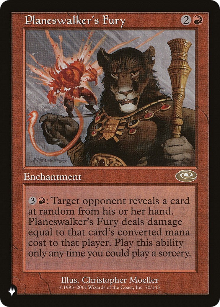 Image for Planeswalker's Fury (70/143) (LIST) - Magic: The Gathering
