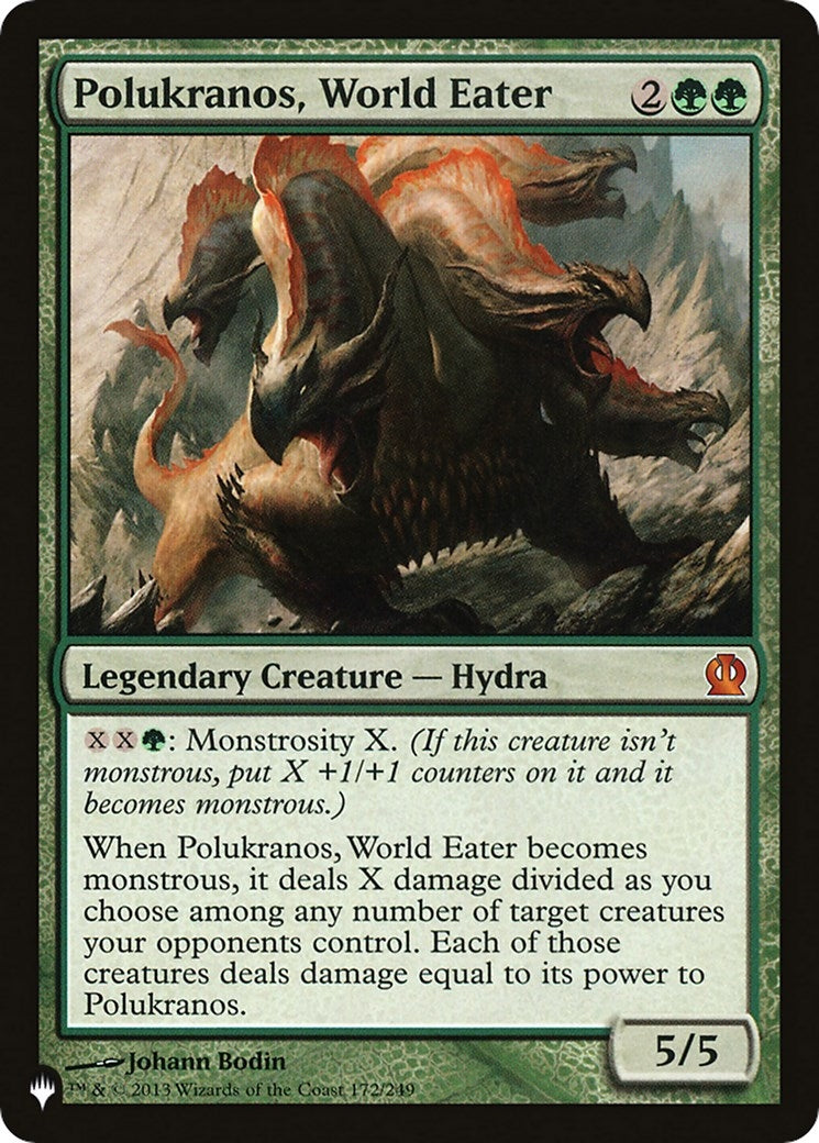 Image for Polukranos, World Eater (172/249) (LIST) - Magic: The Gathering
