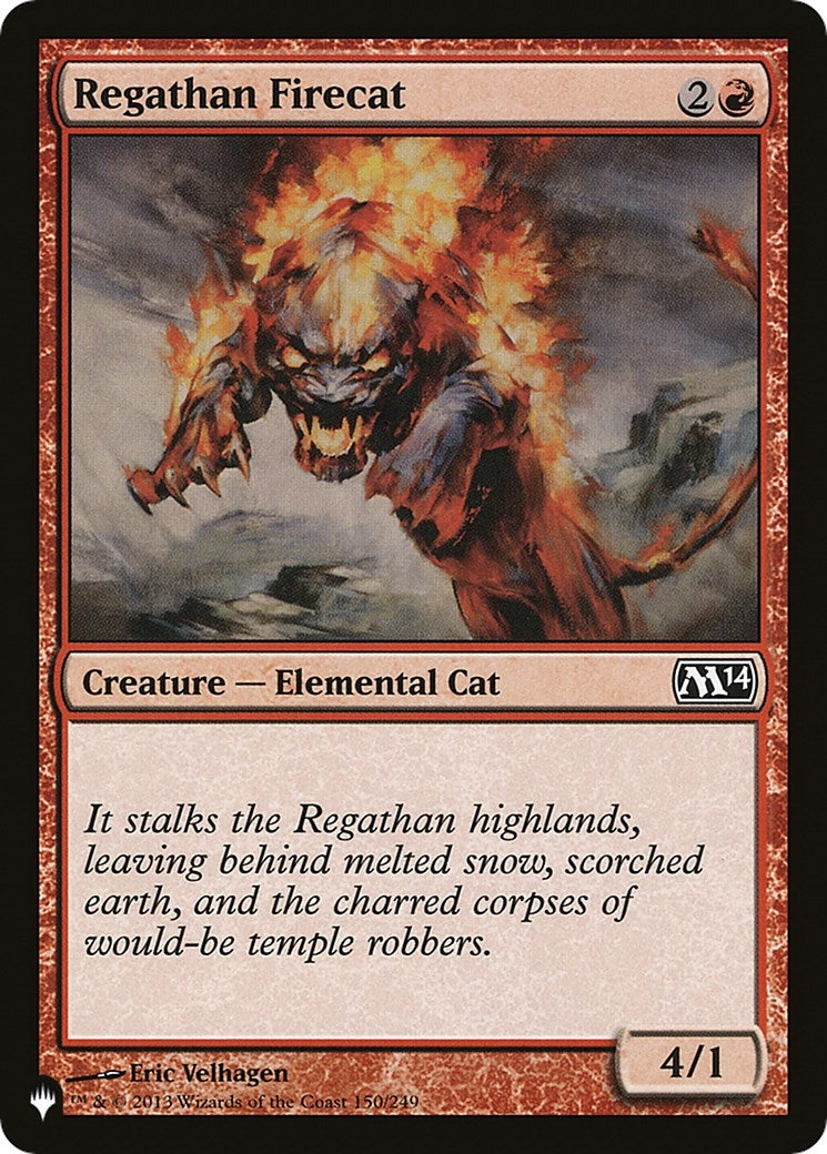 Image for Regathan Firecat (150/249) (LIST) - Magic: The Gathering