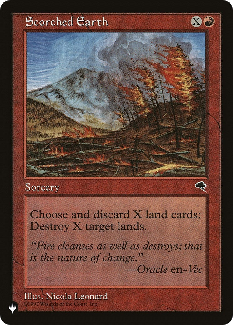 Image for Scorched Earth (LIST) - Magic: The Gathering