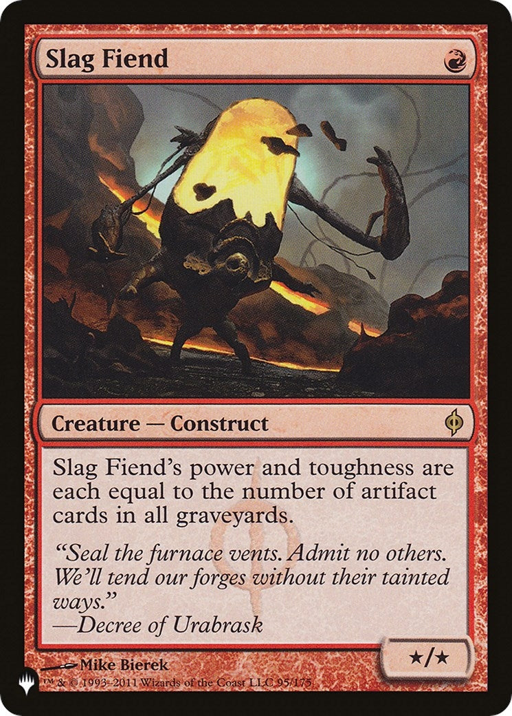 Image for Slag Fiend (95/175) (LIST) - Magic: The Gathering