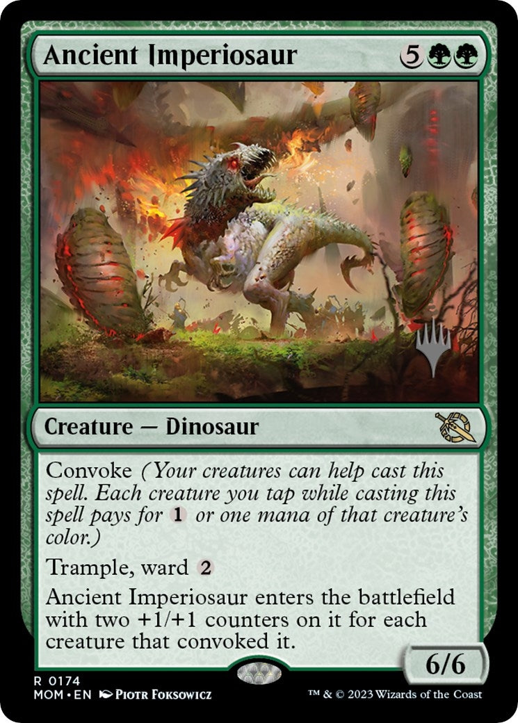 Image for Ancient Imperiosaur (174) (PPMOM) - Magic: The Gathering