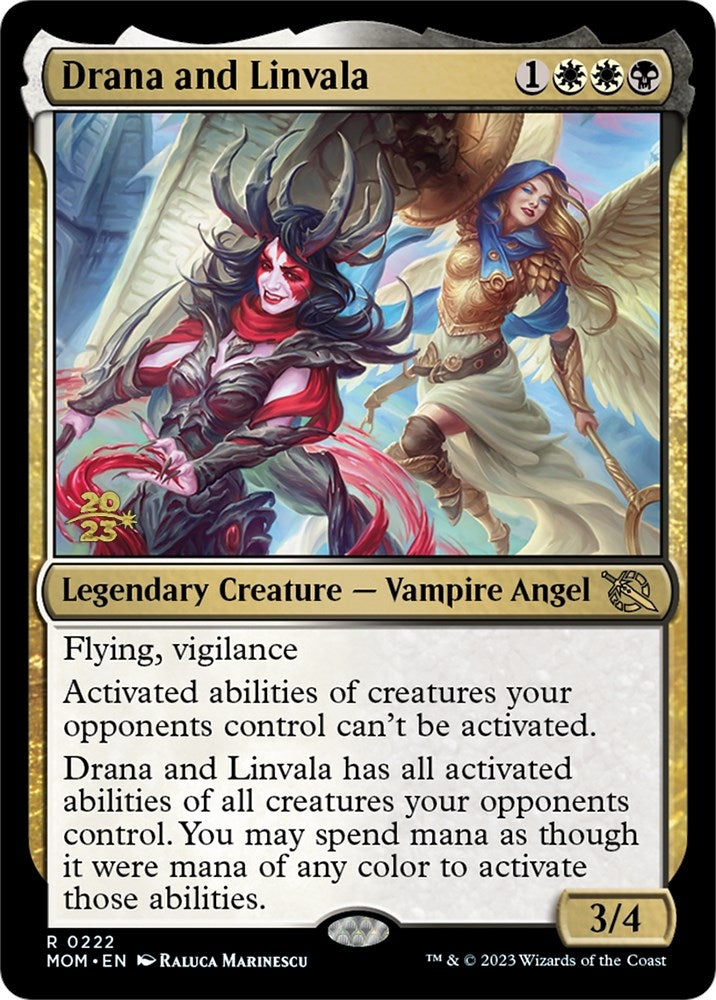 Image for Drana and Linvala (222) - Magic: The Gathering