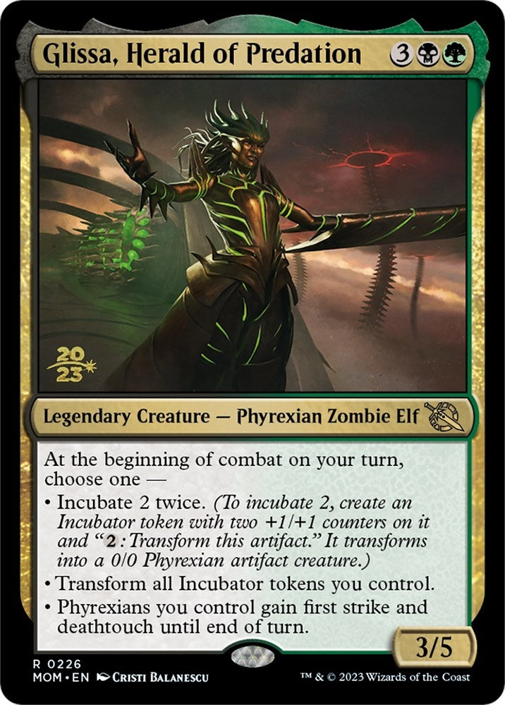 Image for Glissa, Herald of Predation (226) - Magic: The Gathering