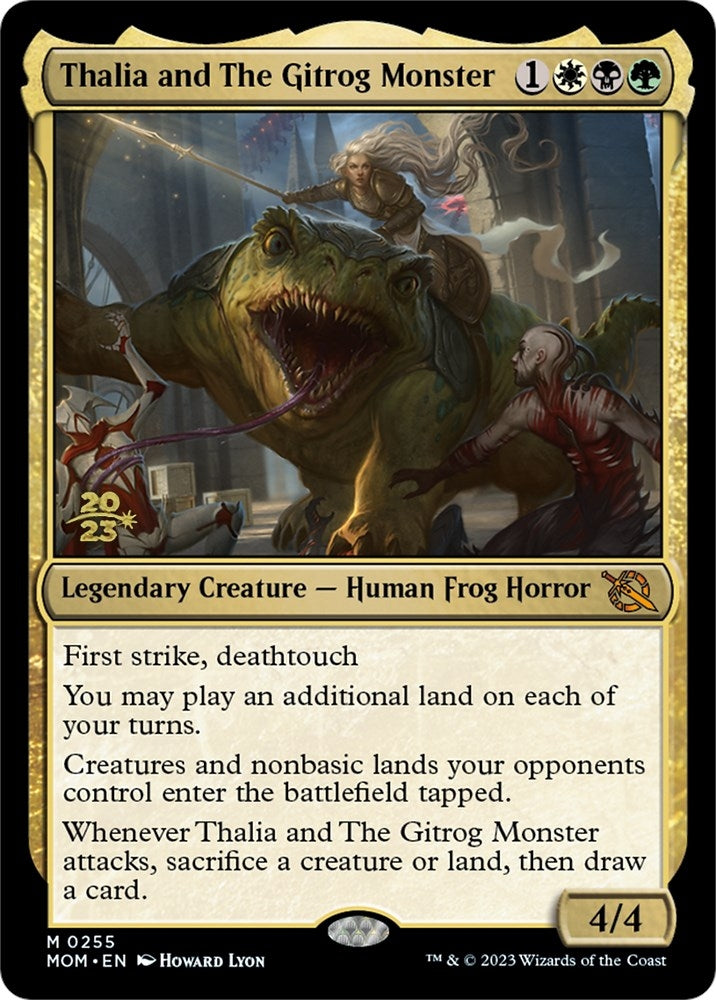 Image for Thalia and The Gitrog Monster (255) - Magic: The Gathering