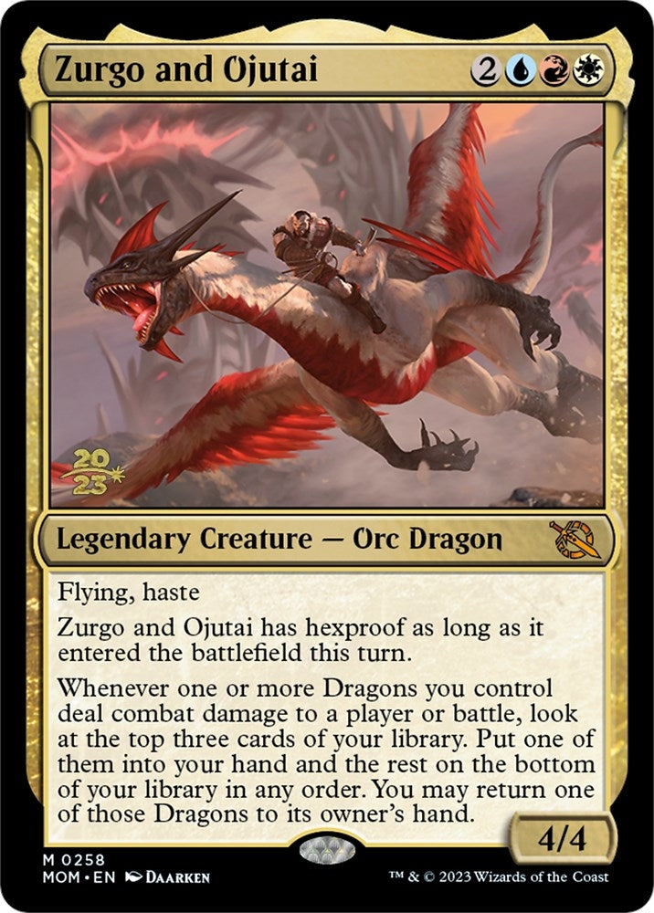 Image for Zurgo and Ojutai (258) - Magic: The Gathering