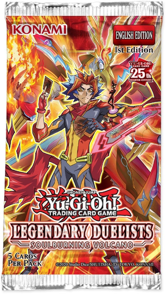 Image for Legendary Duelists: Soulburning Volcano Booster Pack [1st Edition] - YuGiOh