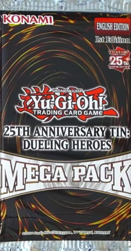 Image for 25th Anniversary Tin: Dueling Heroes Mega Pack - YuGiOh