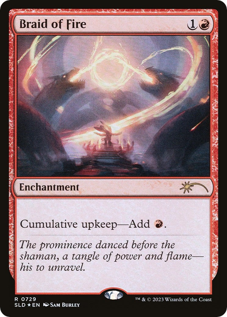 Image for Braid of Fire (729) (0729) - Magic: The Gathering