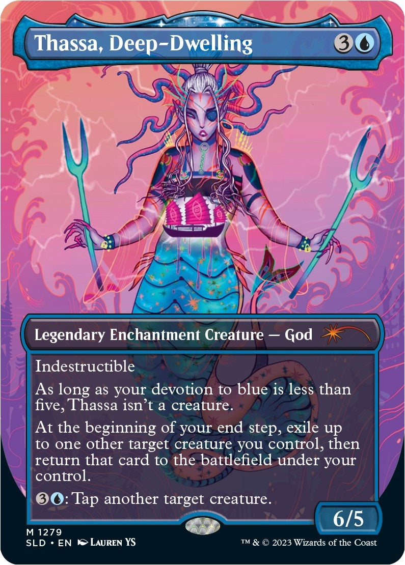 Image for Thassa, Deep-Dwelling (1279) (SLD) - Magic: The Gathering