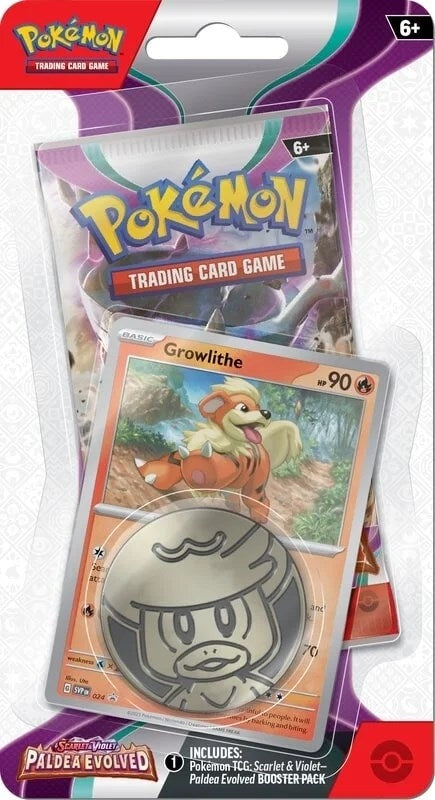Image for Paldea Evolved Single Pack Blister [Growlithe] - Pokemon