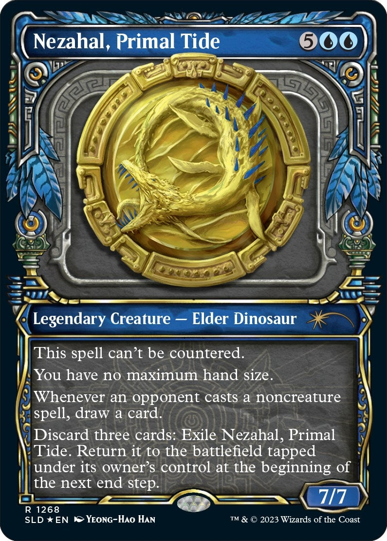 Image for Nezahal, Primal Tide (Halo Foil) (1268) - Magic: The Gathering