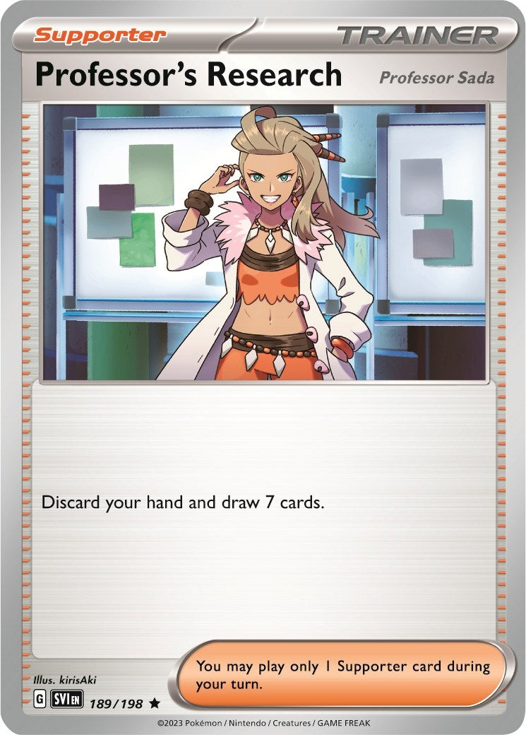 Image for Professor's Research (189/198) (PR) - Pokemon