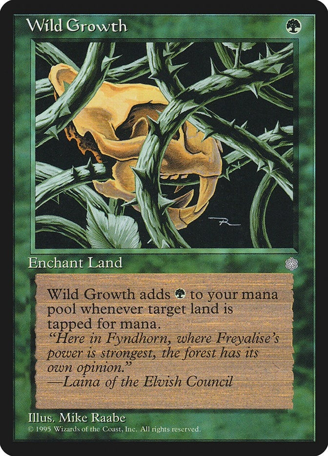 Image for Wild Growth - Magic: The Gathering