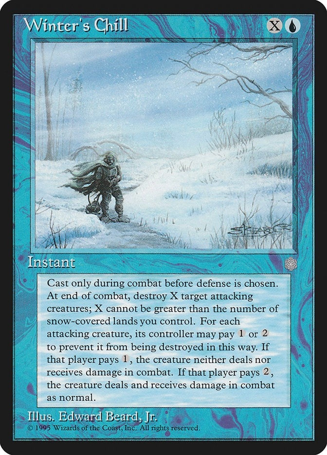 Image for Winter's Chill - Magic: The Gathering
