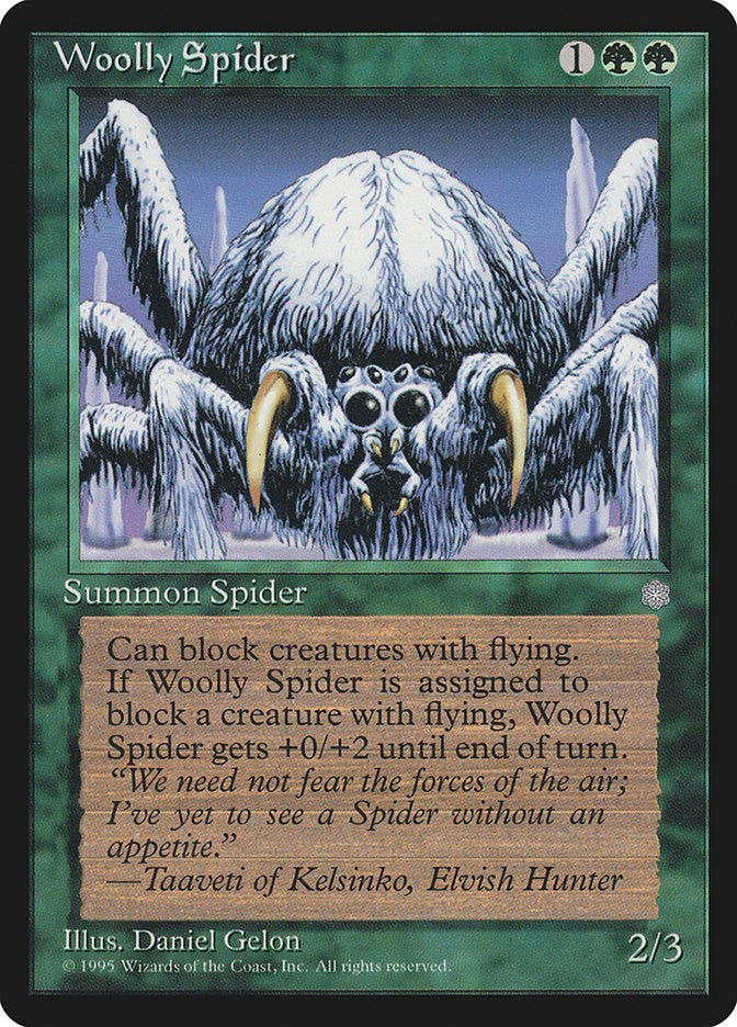 Image for Woolly Spider - Magic: The Gathering