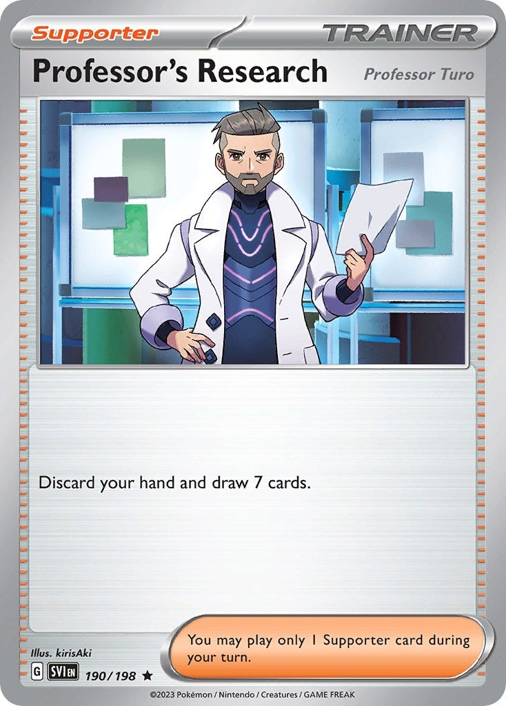 Image for Professor's Research (190/198) (PR) - Pokemon