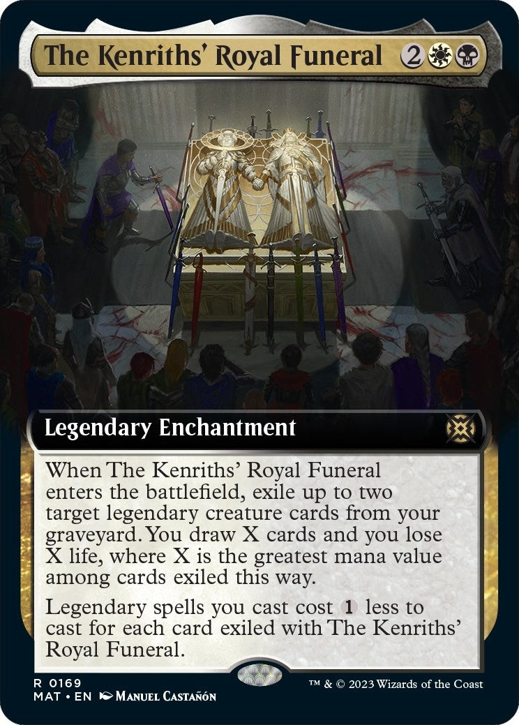 Image for The Kenriths' Royal Funeral (Extended Art) (169) - Magic: The Gathering