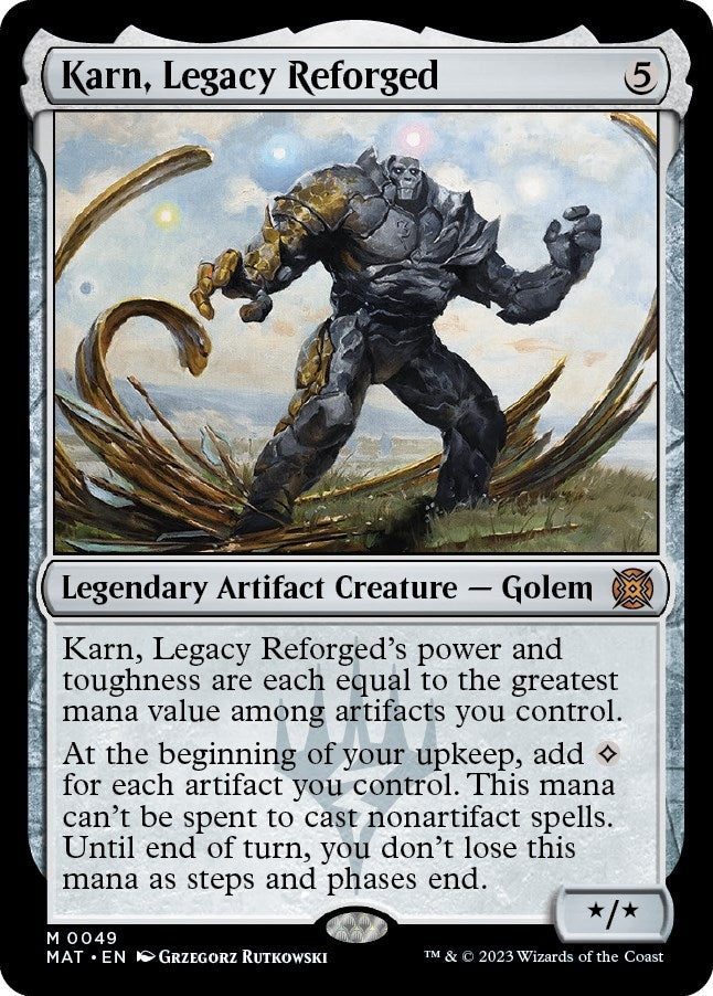 Image for Karn, Legacy Reforged (49) - Magic: The Gathering