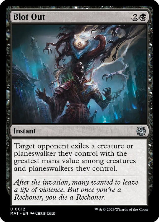 Image for Blot Out (12) - Magic: The Gathering