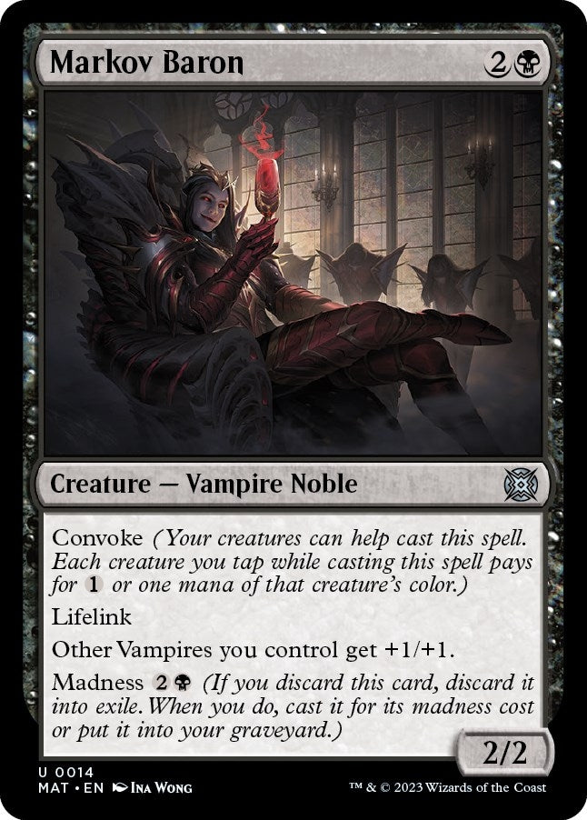 Image for Markov Baron (14) - Magic: The Gathering