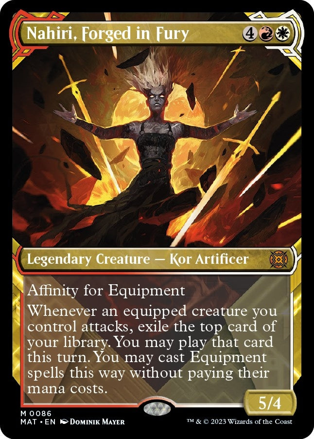 Image for Nahiri, Forged in Fury (Showcase) (86) - Magic: The Gathering