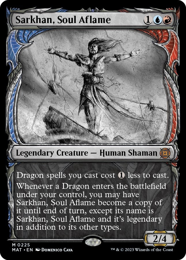 Image for Sarkhan, Soul Aflame (Halo Foil) (225) - Magic: The Gathering
