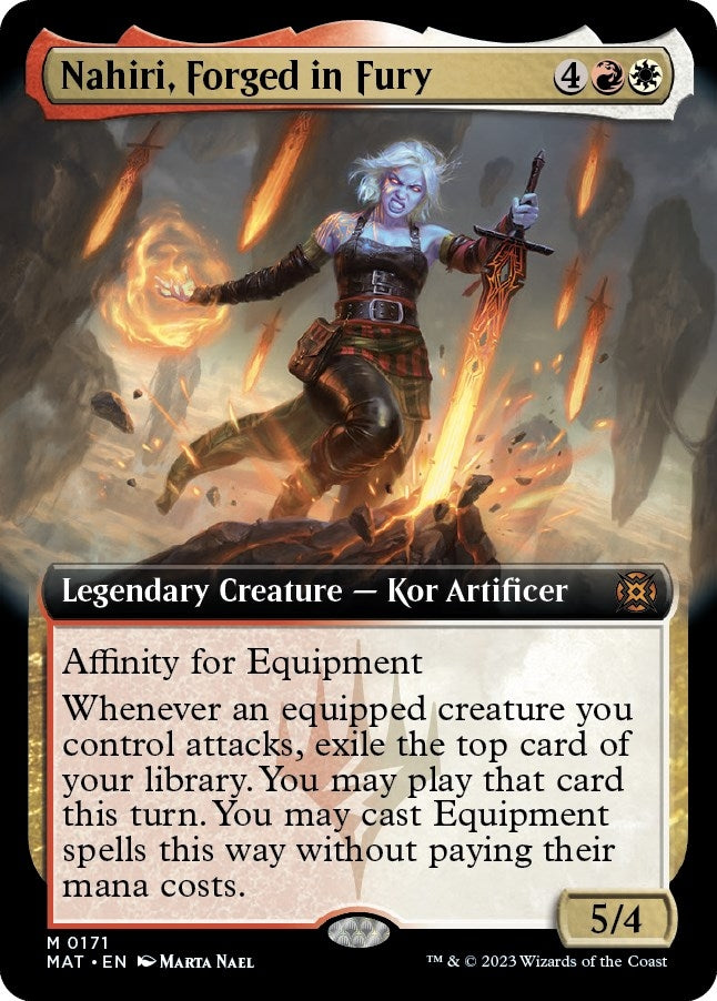 Image for Nahiri, Forged in Fury (Extended Art) (171) - Magic: The Gathering