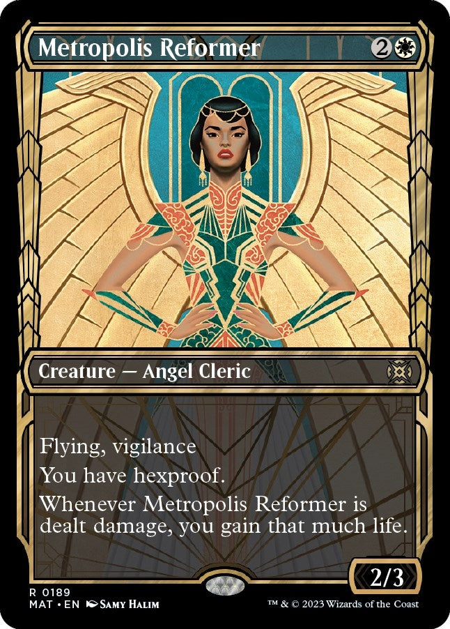 Image for Metropolis Reformer (Halo Foil) (189) - Magic: The Gathering