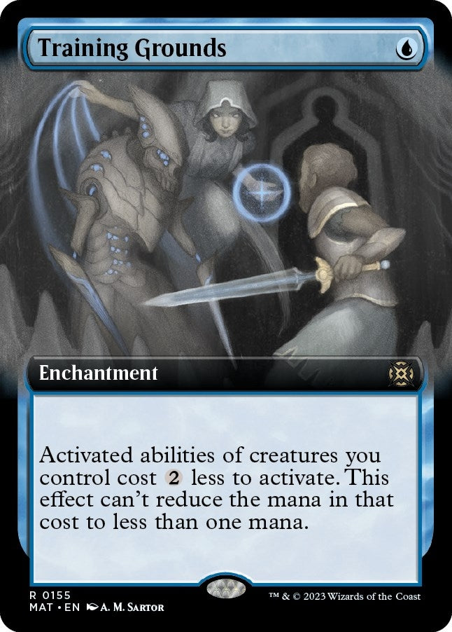 Image for Training Grounds (Extended Art) (155) - Magic: The Gathering
