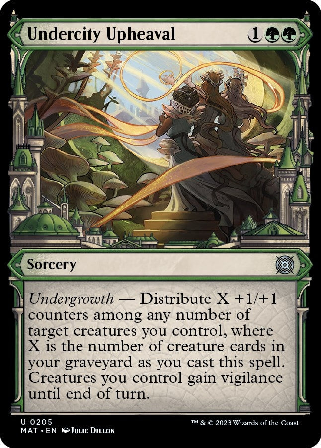 Image for Undercity Upheaval (Halo Foil) (205) - Magic: The Gathering
