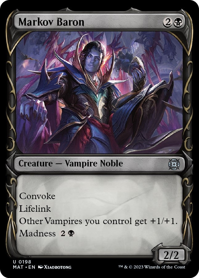 Image for Markov Baron (Halo Foil) (198) - Magic: The Gathering