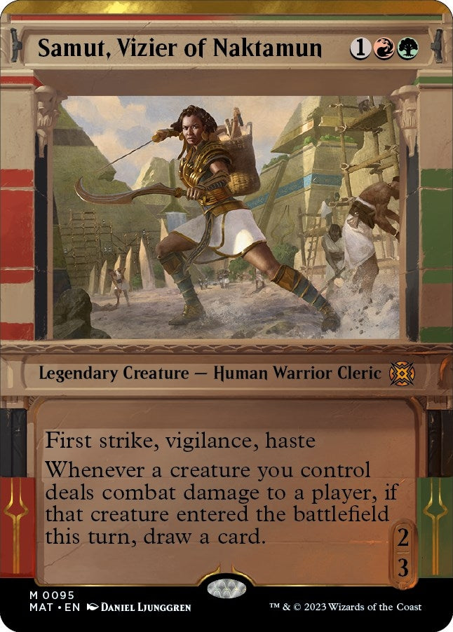 Image for Samut, Vizier of Naktamun (Showcase) (95) - Magic: The Gathering