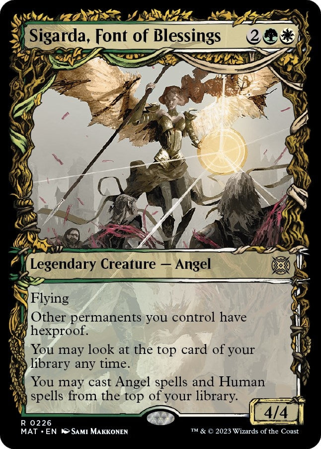 Image for Sigarda, Font of Blessings (Halo Foil) (226) - Magic: The Gathering