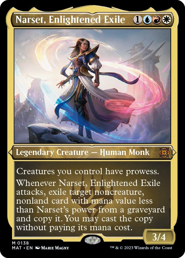 Image for Narset, Enlightened Exile (Foil Etched) (138) - Magic: The Gathering