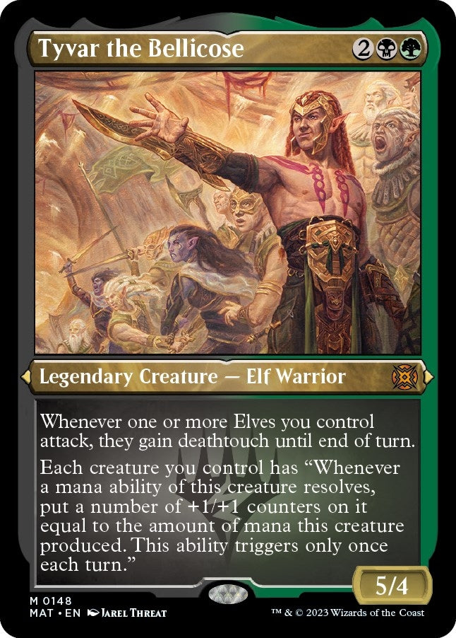 Image for Tyvar the Bellicose (Foil Etched) (148) - Magic: The Gathering