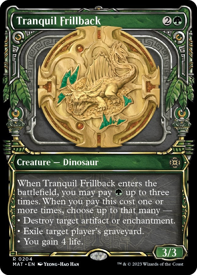 Image for Tranquil Frillback (Halo Foil) (204) - Magic: The Gathering