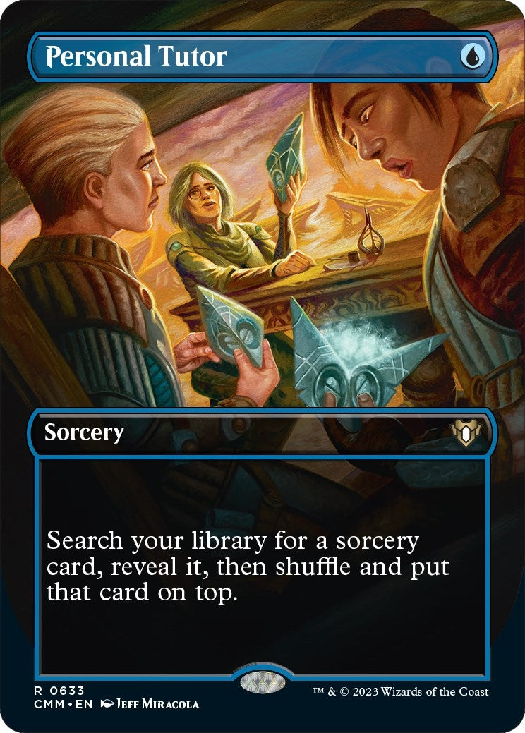 Image for Personal Tutor (Borderless) (633) - Magic: The Gathering