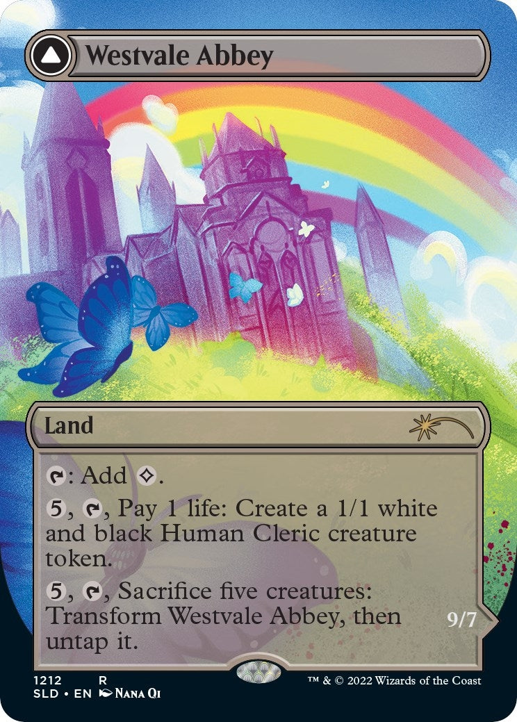 Image for Westvale Abbey (Display Commander) - Thick Stock (1212) - Magic: The Gathering