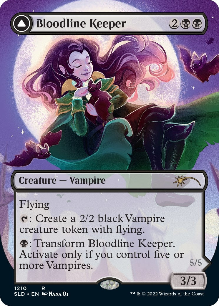 Image for Bloodline Keeper (Display Commander) - Thick Stock (1210) - Magic: The Gathering