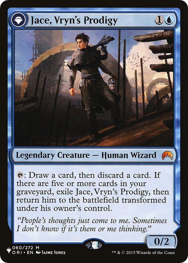 Image for Jace, Vryn's Prodigy (60) - Magic: The Gathering