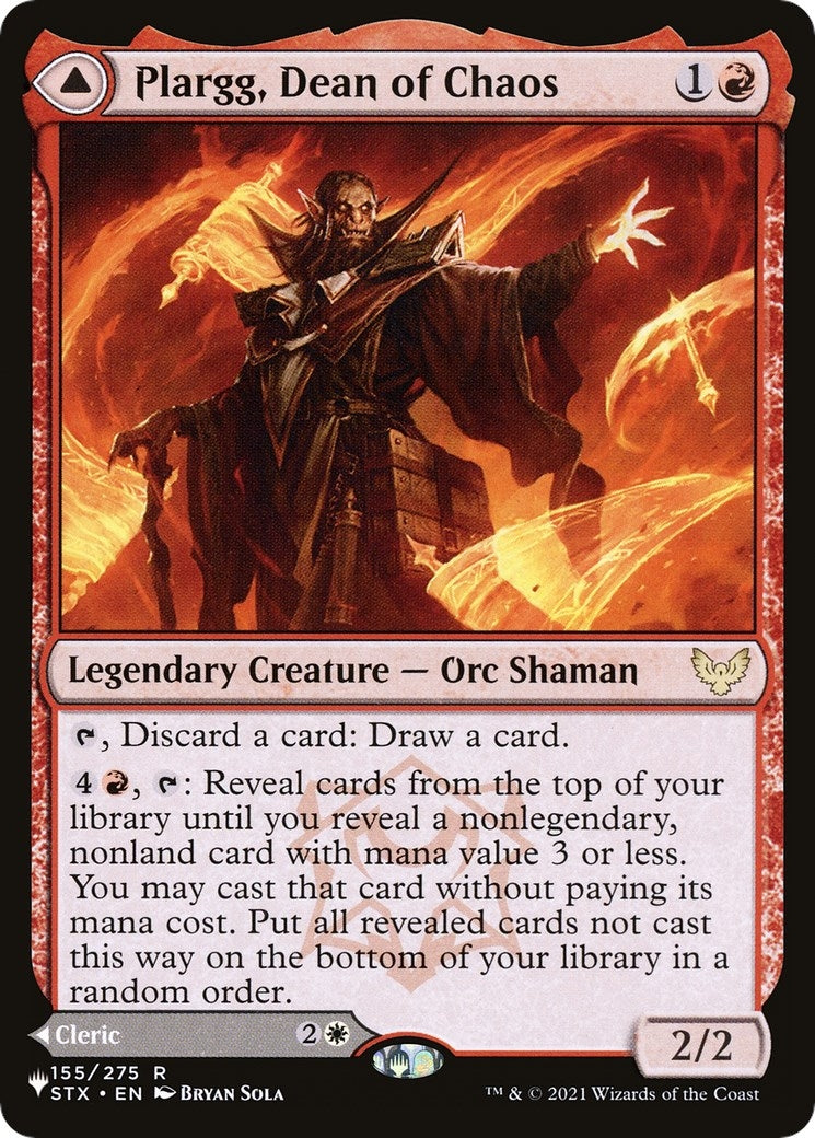 Image for Plargg, Dean of Chaos (155) (LIST) - Magic: The Gathering