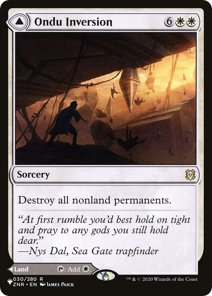 Image for Ondu Inversion (30) - Magic: The Gathering