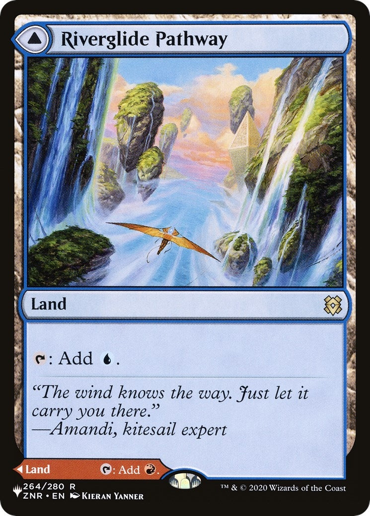 Image for Riverglide Pathway (264) (LIST) - Magic: The Gathering