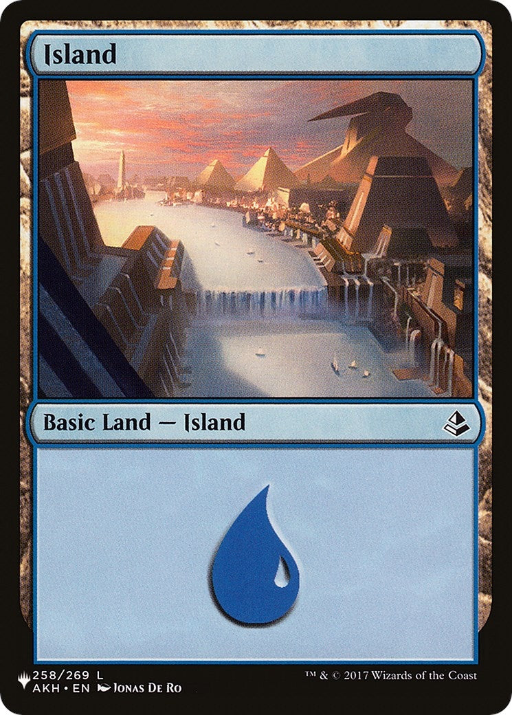Image for Island (258) (258) (LIST) - Magic: The Gathering