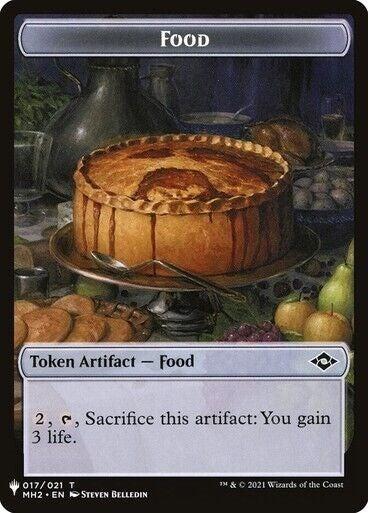 Image for Food // Golem Double-sided Token (17 // 27) - Magic: The Gathering