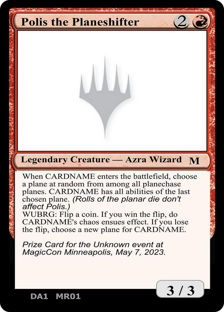 Image for Polis the Planeshifter (UNK) - Magic: The Gathering