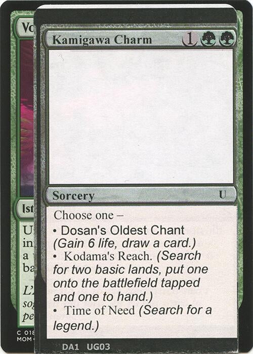 Image for Kamigawa Charm (UNK) - Magic: The Gathering