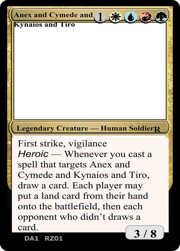 Image for Anax and Cymede & Kynaios and Tiro - Magic: The Gathering